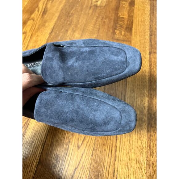 Vince Navy Suesde Loafer Size 5 - Picture 8 of 8
